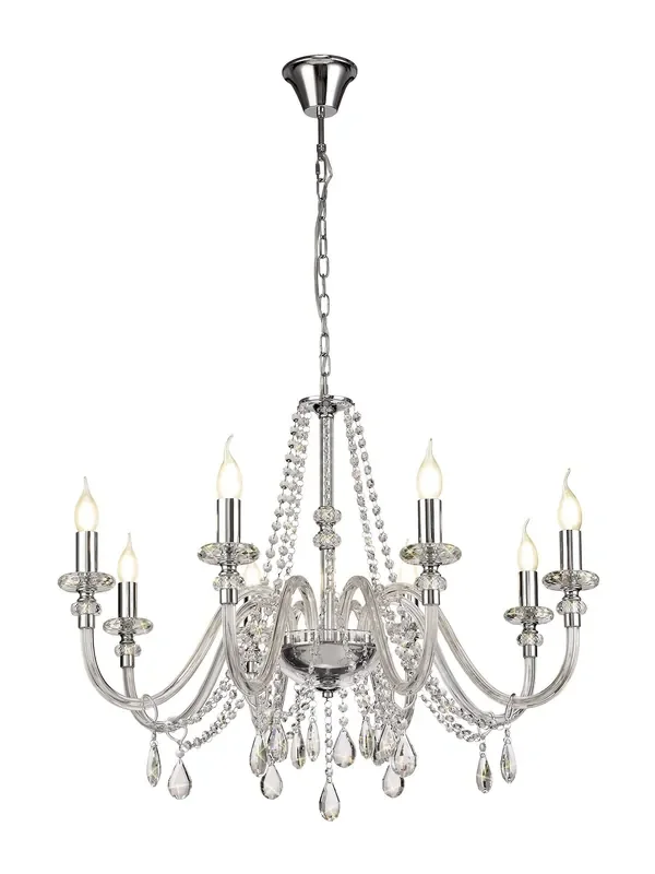 8 Light Camelot Chandelier