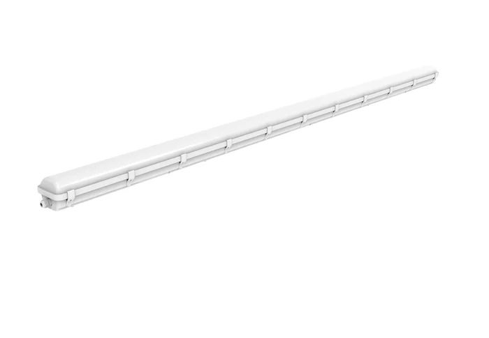 8FT LED Vapor Tight Fixture, 13000 Lumen Max, CCT and Wattage Selectable, 120-277V