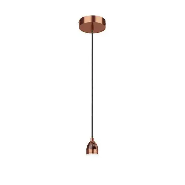 Accessory 1 Light Modular Copper LED Pendant Light Suspension
