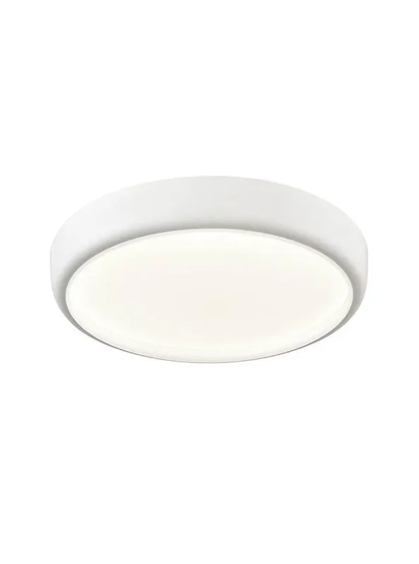 Acrylic 41cm Opal Diffuser IP44 LED Flush Ceiling Light