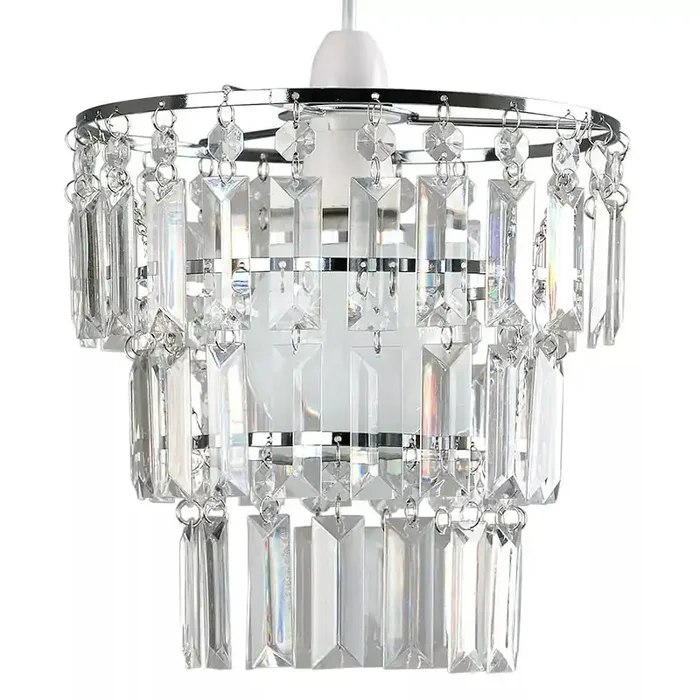 Acrylic Crystal Chandelier Ceiling Light Shade