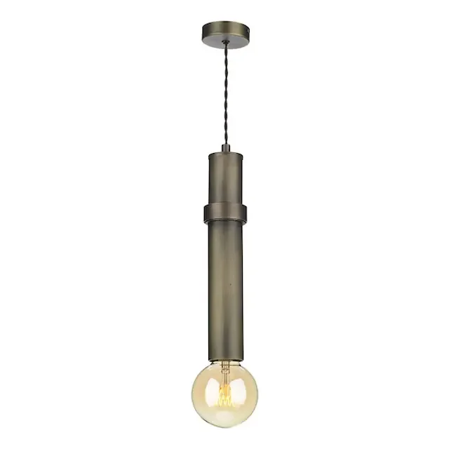 Adling Antique Brass Single Pendant Light
