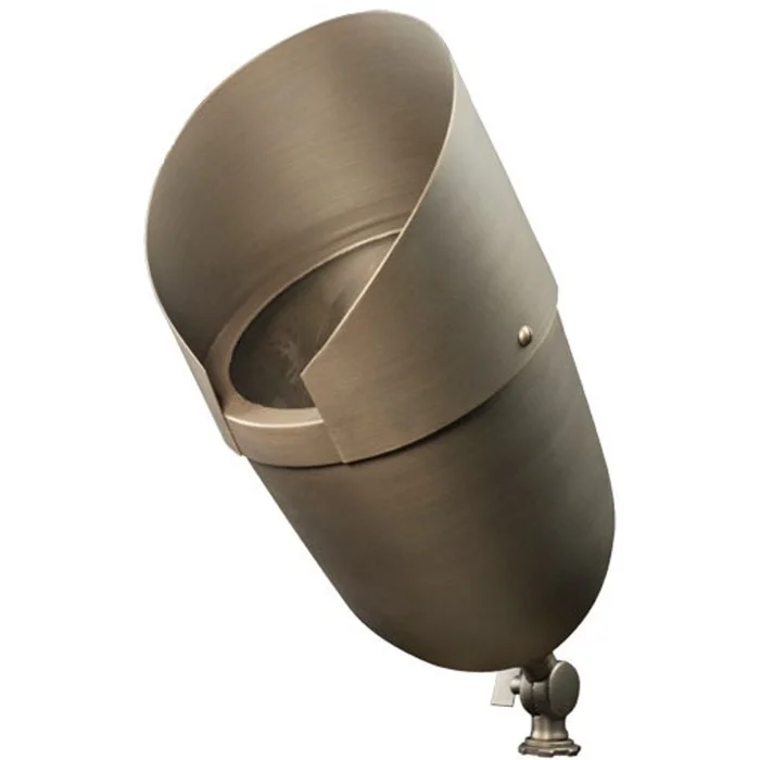 Advantage Light Source ADV-FL-120B-PAR20 Directional Light, 120V, 50W PAR20, Brass, Natural Bronze