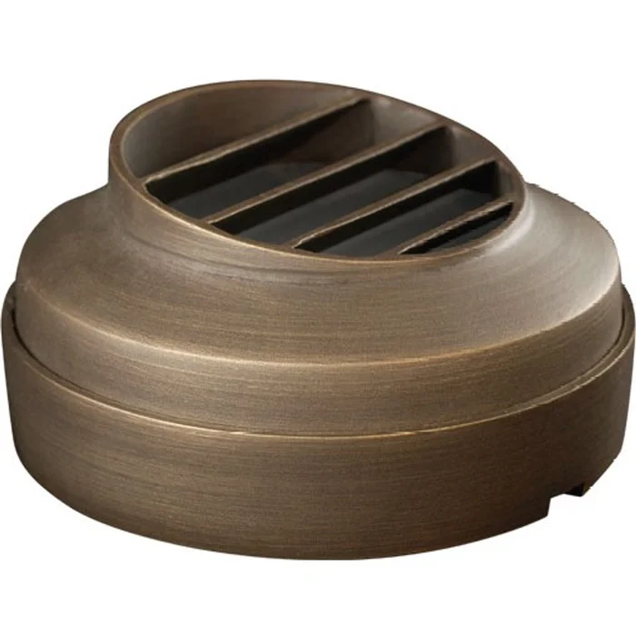 Advantage Light Source ADV-SD-407B-T3 Grill Step and Deck Light, 20W T3, Cast Brass, Natural Bronze