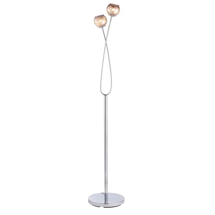 Aerith Smoke Wire Floor Lamp