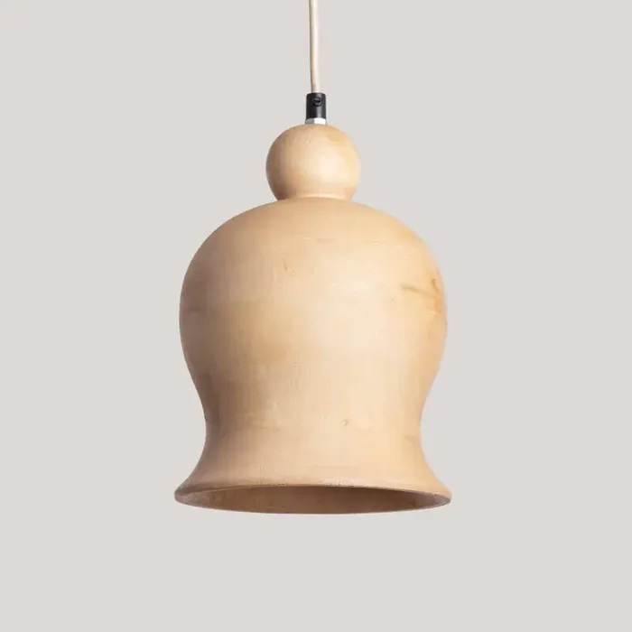 Akesh III Wooden Pendant Lamp – Ledkia