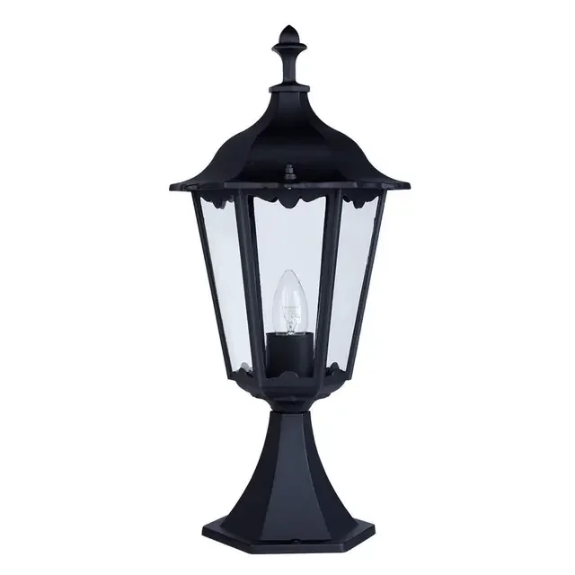 Alex Black Outdoor 55cm Post Top Lantern