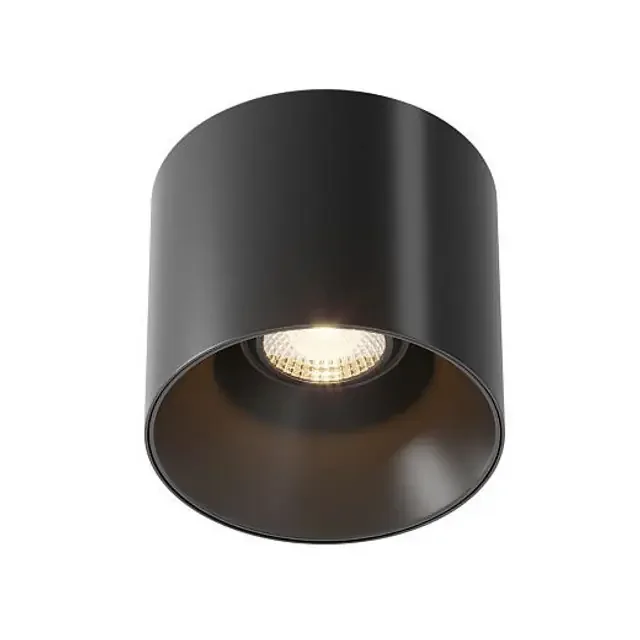 Alfa LED Black 25W 3000K Surface Downlight