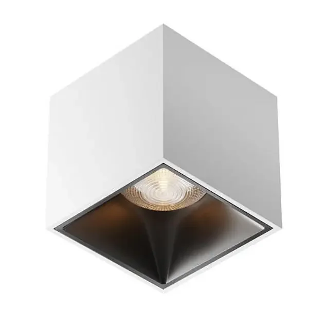 Alfa LED White Square 12W 3000K Surface Downlight
