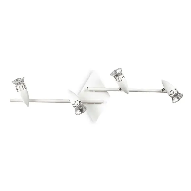 Alfa PL4 4 Light White Adjustable Spotlight