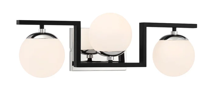 Alluria ll Three Light Bath in Coal (42|P5423-572)
