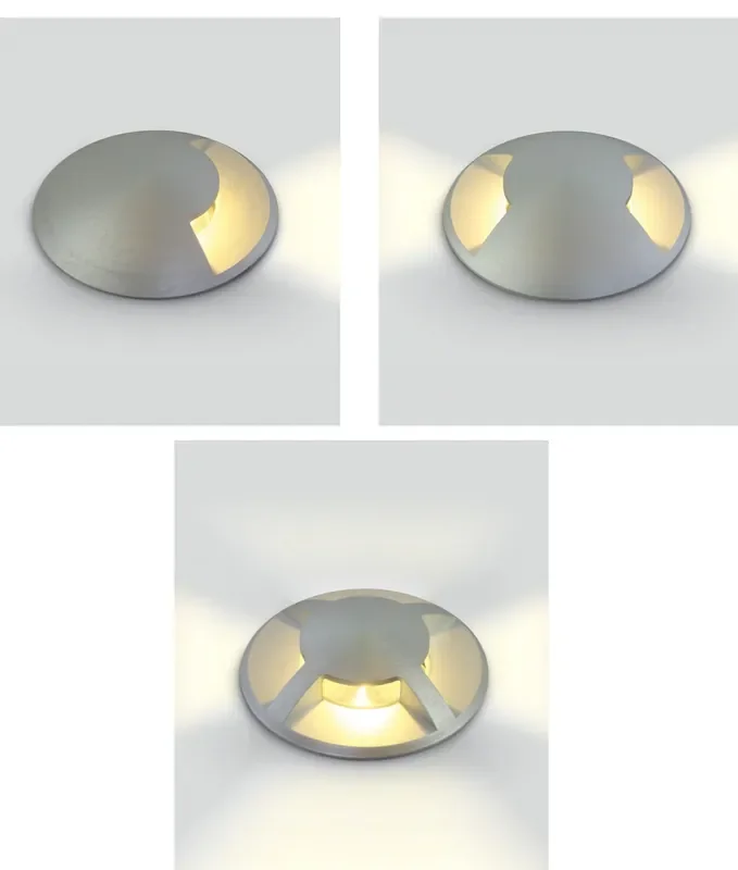 Aluminium Mains In-Ground IP67 Light with GU10 Lampholder