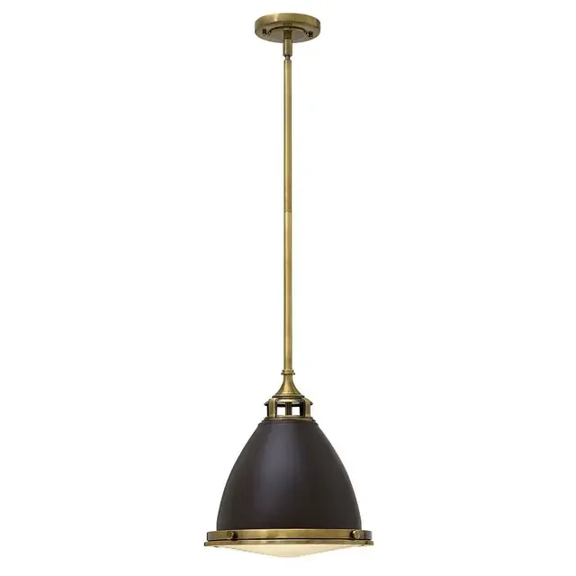 Amelia Buckeye Bronze Pendant Light