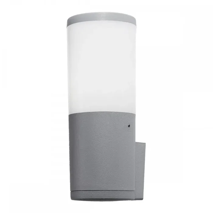 Amelia LED Grey Outdoor Modern Round CCT Wall Light Coastal IP55