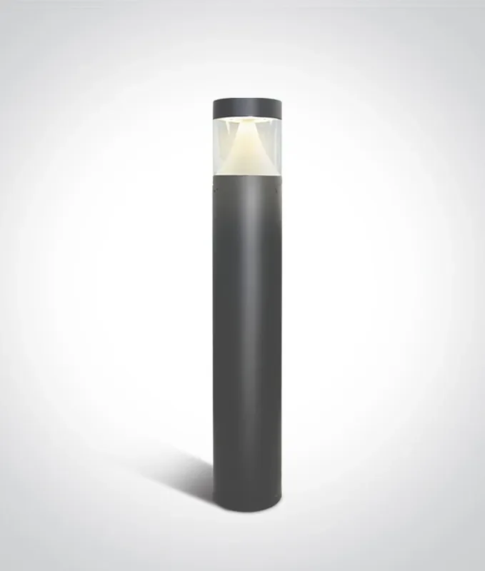 Anthracite 12w 80cm LED Bollard – IP65 for Garden Illumination
