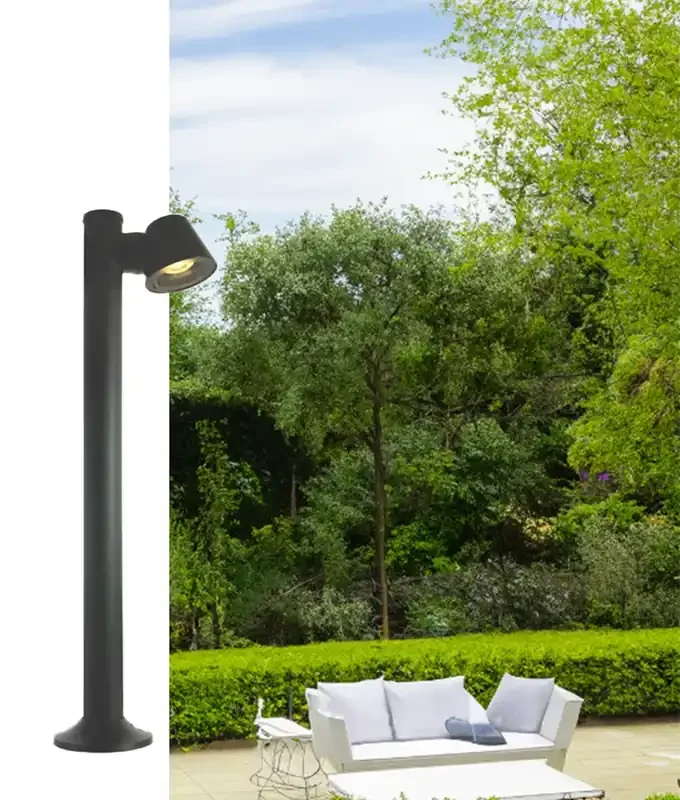 Anthracite Exterior Bollard Light – IP65 Rated