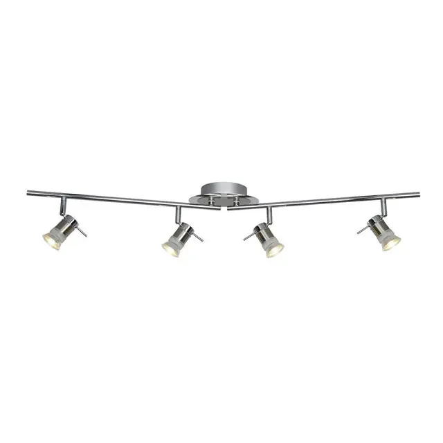 Aries 4 Light Chrome IP44 Bathroom Spotlight
