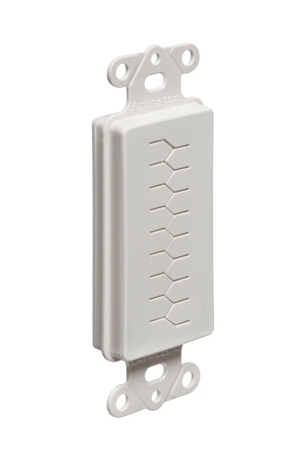 Arlington CED130 Single-Gang Cable Entrance Device with Slotted Cover