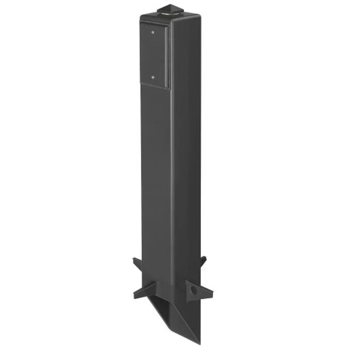 Arlington GP26B Gard-N-Post 26″ Support for Outdoor Light Fixtures, Black