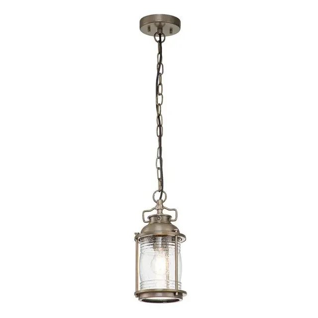 Ashland Bay Burnished Bronze IP44 Pendant Light