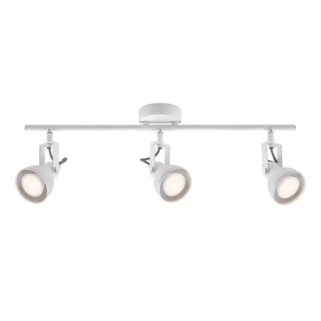 Aslak 3 Light White Bar Spotlight
