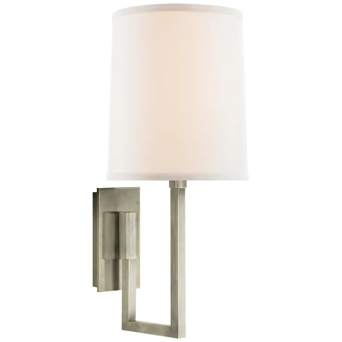 Aspect One Light Wall Sconce, Pewter