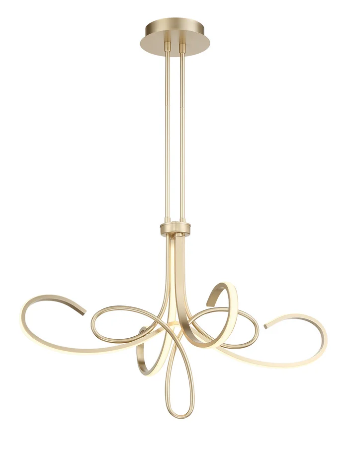 Astor by Robin Baron LED Chandelier in Soft Gold (42|P5436-697-L)
