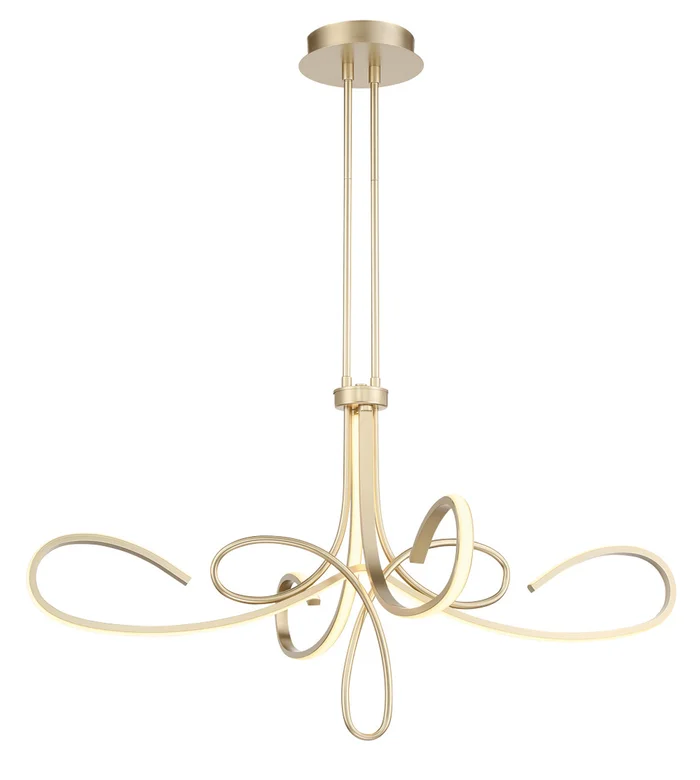 Astor by Robin Baron LED Chandelier in Soft Gold (42|P5437-697-L)