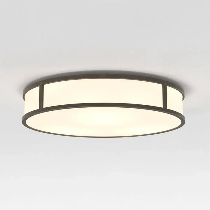 Astro Mashiko 400 Round Flush Ceiling Light – Bronze – Online Lighting