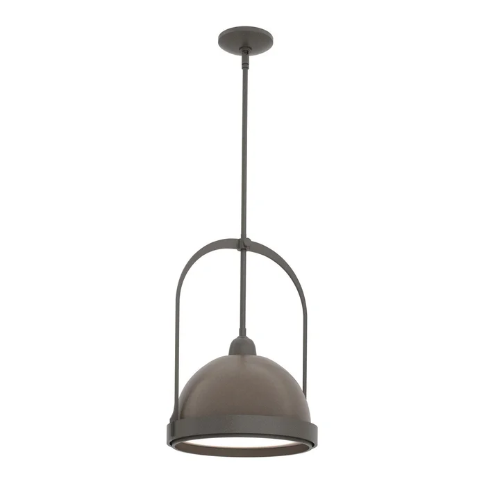 Atlas One Light Mini Pendant in Dark Smoke (39|187462-SKT-MULT-07-05)