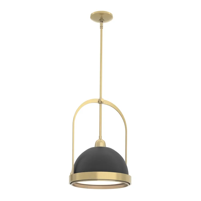 Atlas One Light Mini Pendant in Modern Brass (39|187462-SKT-MULT-86-10)