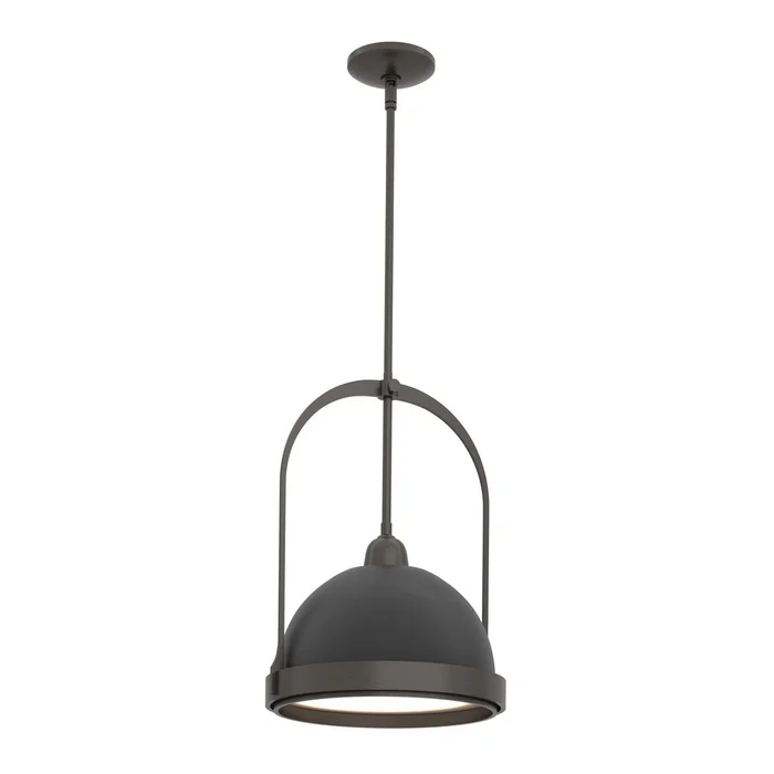 Atlas One Light Mini Pendant in Oil Rubbed Bronze (39|187462-SKT-MULT-14-10)