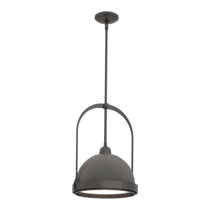 Atlas One Light Mini Pendant in Oil Rubbed Bronze (39|187462-SKT-MULT-14-20)