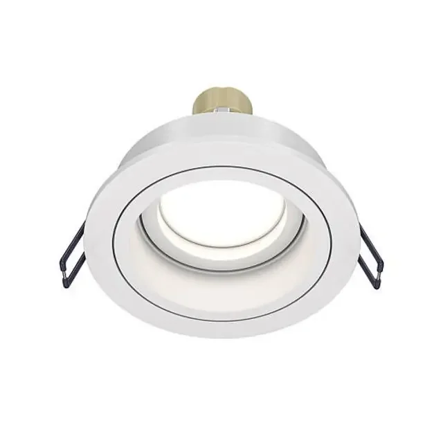 Atom White Adjustable Round 4cm Ceiling Recessed Light