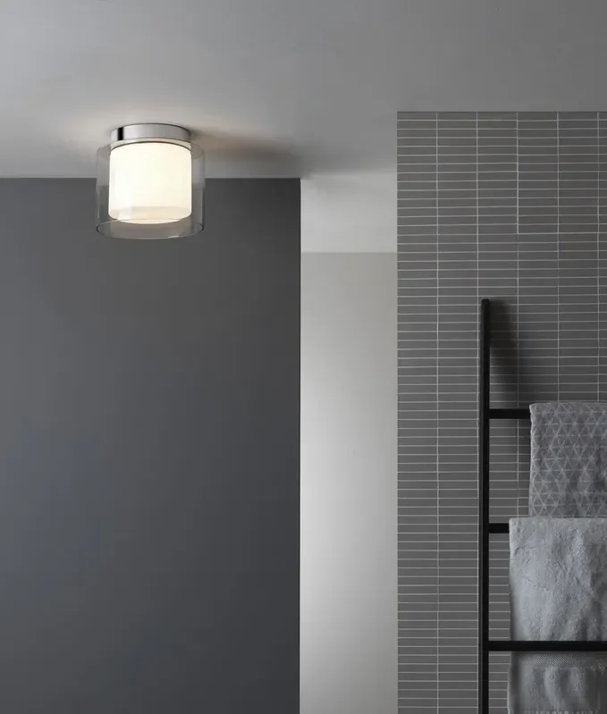 Attractive Low Protrusion Ceiling Light – Bright Yet Diffused Lighting For Bathrooms