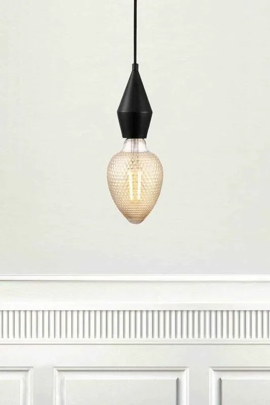 Aud Black Lighting Suspension for Pendant Light