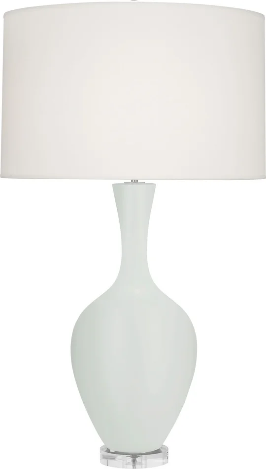 Audrey One Light Table Lamp in Matte Celadon Glazed Ceramic (165|MCL80)