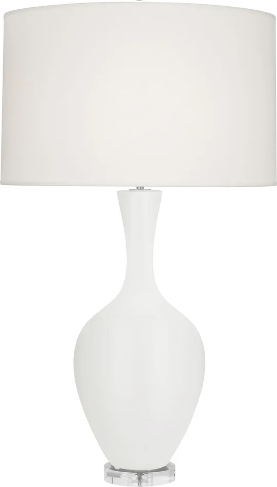 Audrey One Light Table Lamp in Matte Lily Glazed Ceramic (165|MLY80)