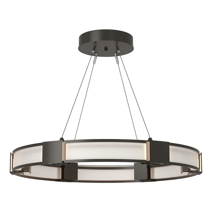 Aura LED Pendant in Oil Rubbed Bronze (39|138588-SKT-STND-14-FD0399)