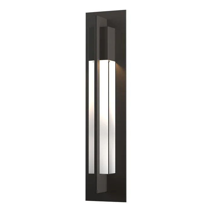 Axis One Light Outdoor Wall Sconce in Coastal Oil Rubbed Bronze (39|306405-SKT-14-ZM0333)
