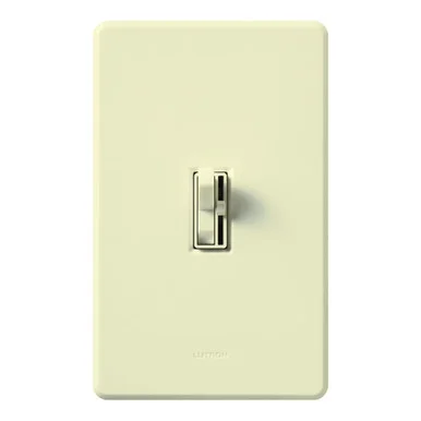 AY-10PNL-AL Ariadni Dimmer With Locator Light, Incandescent/halogen, Single-pole