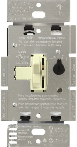 AYCL-153P-AL Ariadni Led+ Dimmer, Led, Incandescent/halogen, 3-WAY/SINGLE-POLE