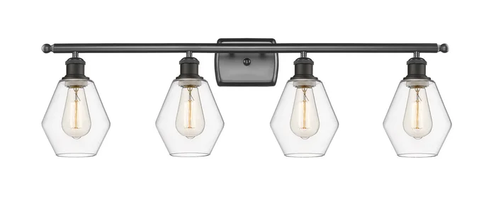 Ballston Four Light Bath Vanity in Oil Rubbed Bronze (405|516-4W-OB-G652-6)