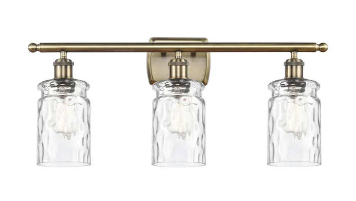 Ballston LED Bath Vanity in Antique Brass (405|516-3W-AB-G352-LED)