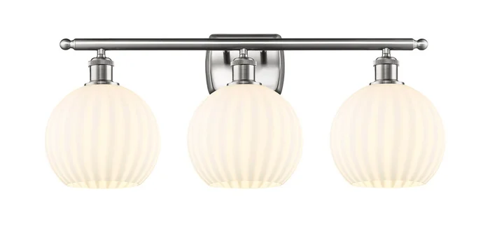 Ballston LED Bath Vanity in Black Antique Brass (405|516-3W-BAB-G1215-8-LED)