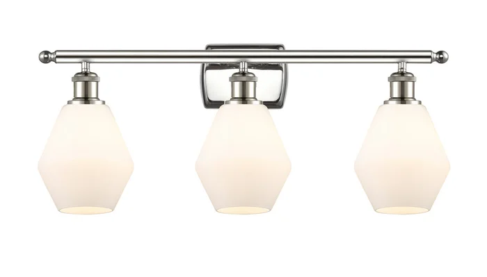 Ballston LED Bath Vanity in Polished Nickel (405|516-3W-PN-G651-6-LED)