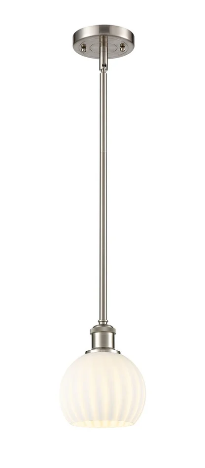 Ballston LED Mini Pendant in Antique Brass (405|516-1S-AB-G1215-6-LED)