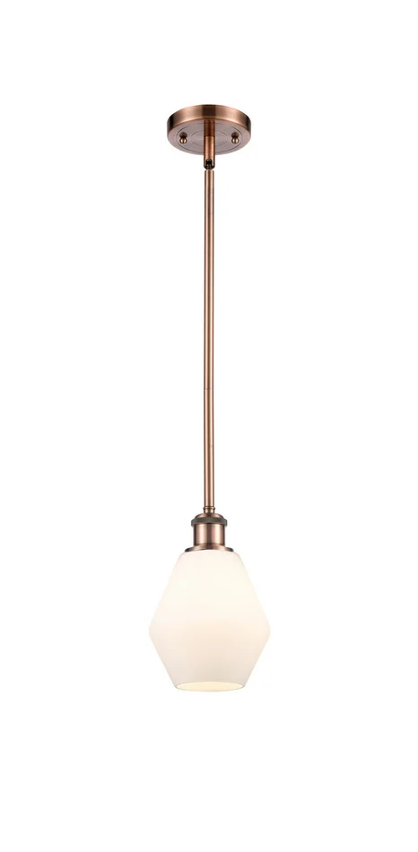 Ballston LED Mini Pendant in Antique Copper (405|516-1S-AC-G651-6-LED)