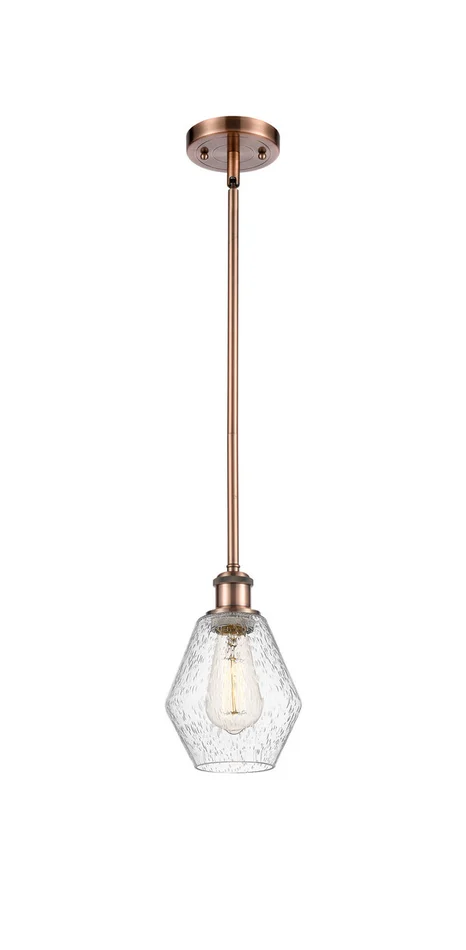 Ballston LED Mini Pendant in Antique Copper (405|516-1S-AC-G654-6-LED)