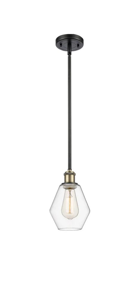 Ballston LED Mini Pendant in Black Antique Brass (405|516-1S-BAB-G652-6-LED)